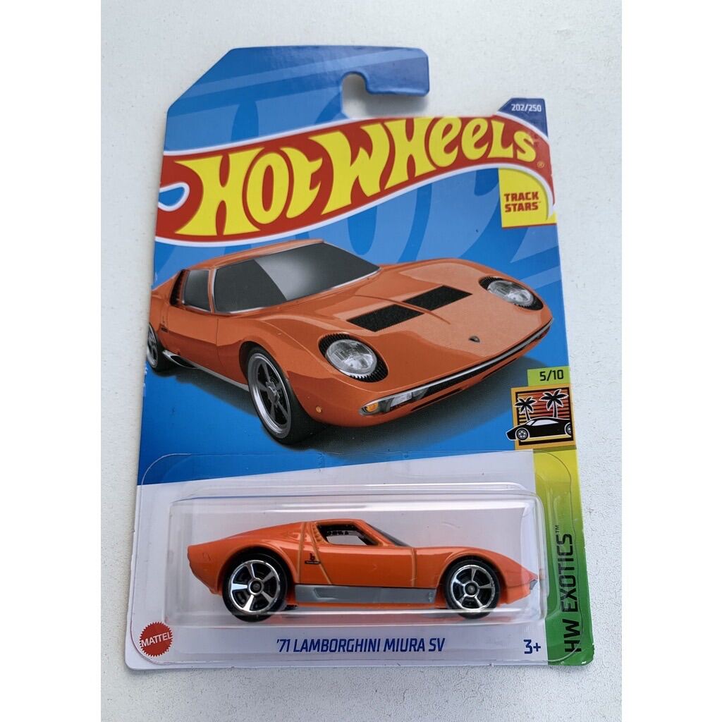 Hot Wheels '71 Lamborghini Miura SV