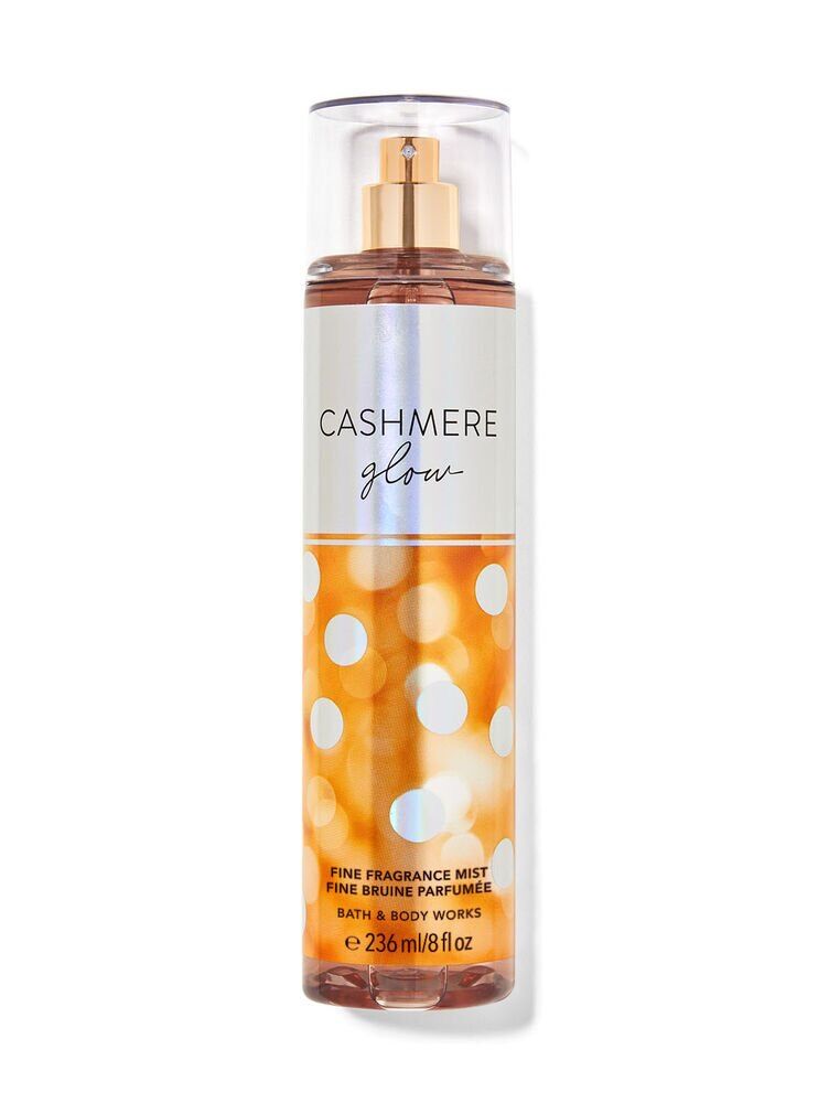 Xịt thơm toàn thân bath and body works body mist - cashmere glow - 236ml