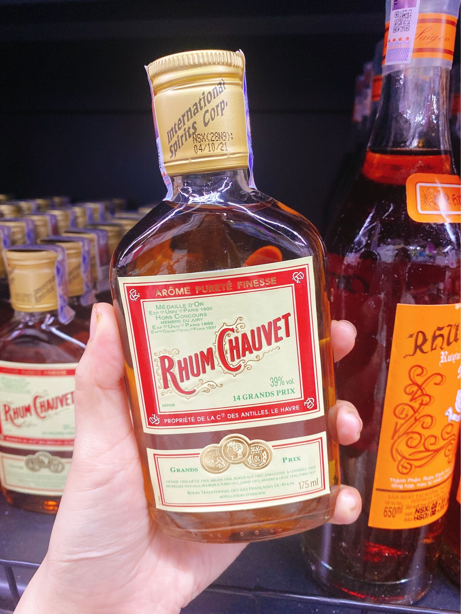 Rum chauvet 175ml-
