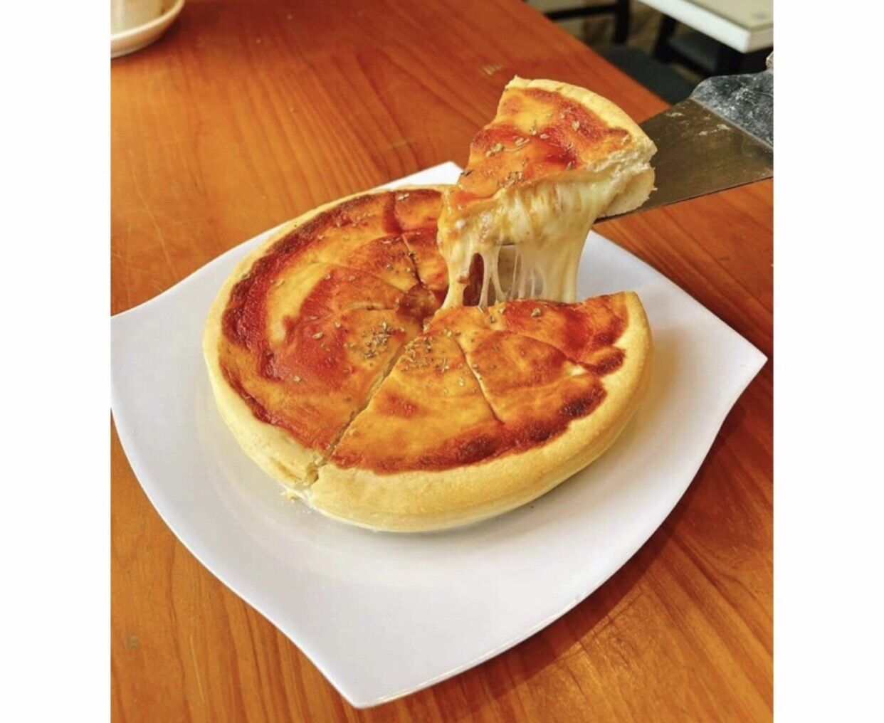 1 cái bánh pizza nhân nhồi chicago size 16