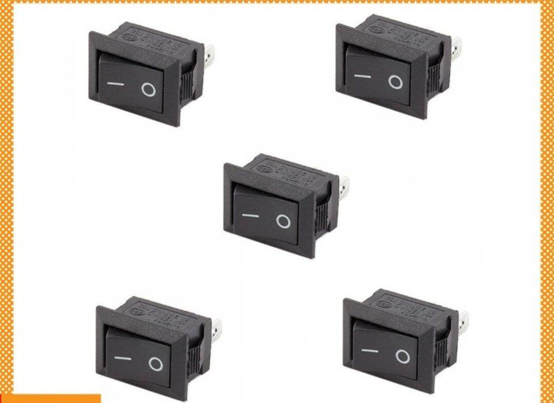 5 Cái Công Tắc Bập Bênh 2 Chân  3A -250V