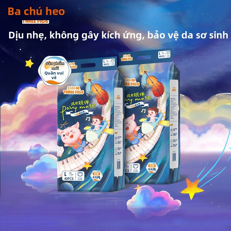 Weak Acid Ultra-Thin Breathable Quick-Dry Pull-Up Diapers