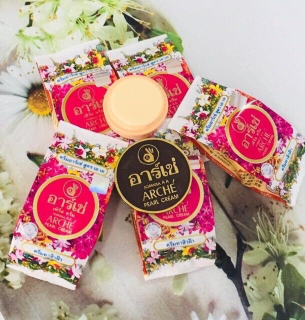 Kem Arche Pearl Cream Thái com bo 6 hủ
