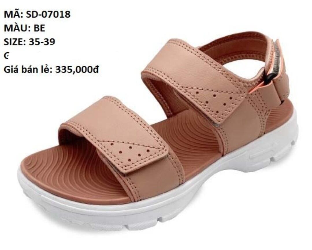 Sandal nữ vento đế nhẹ bền đẹp sd07018