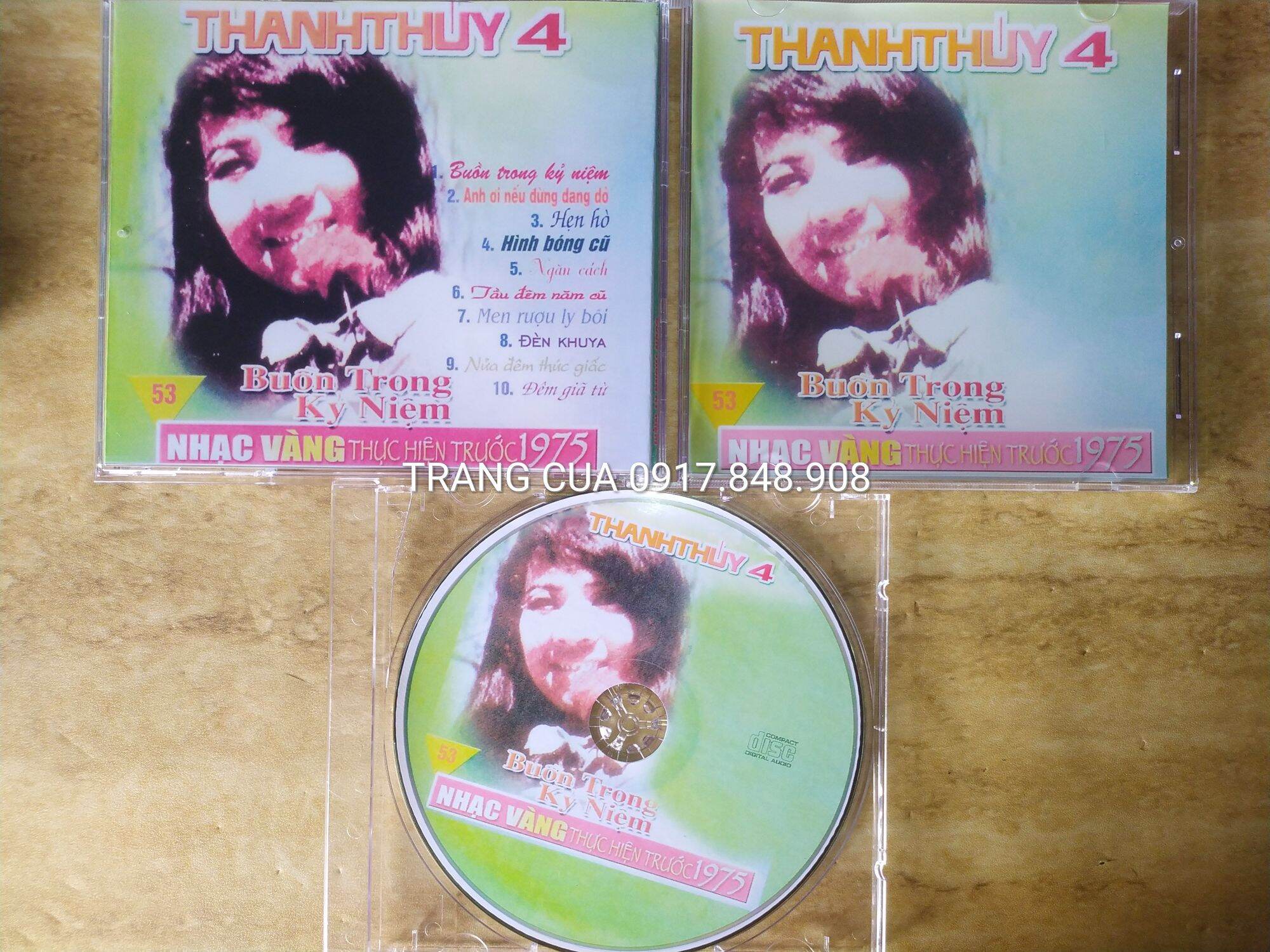 8CD nhạc vàng thu âm trước 1975