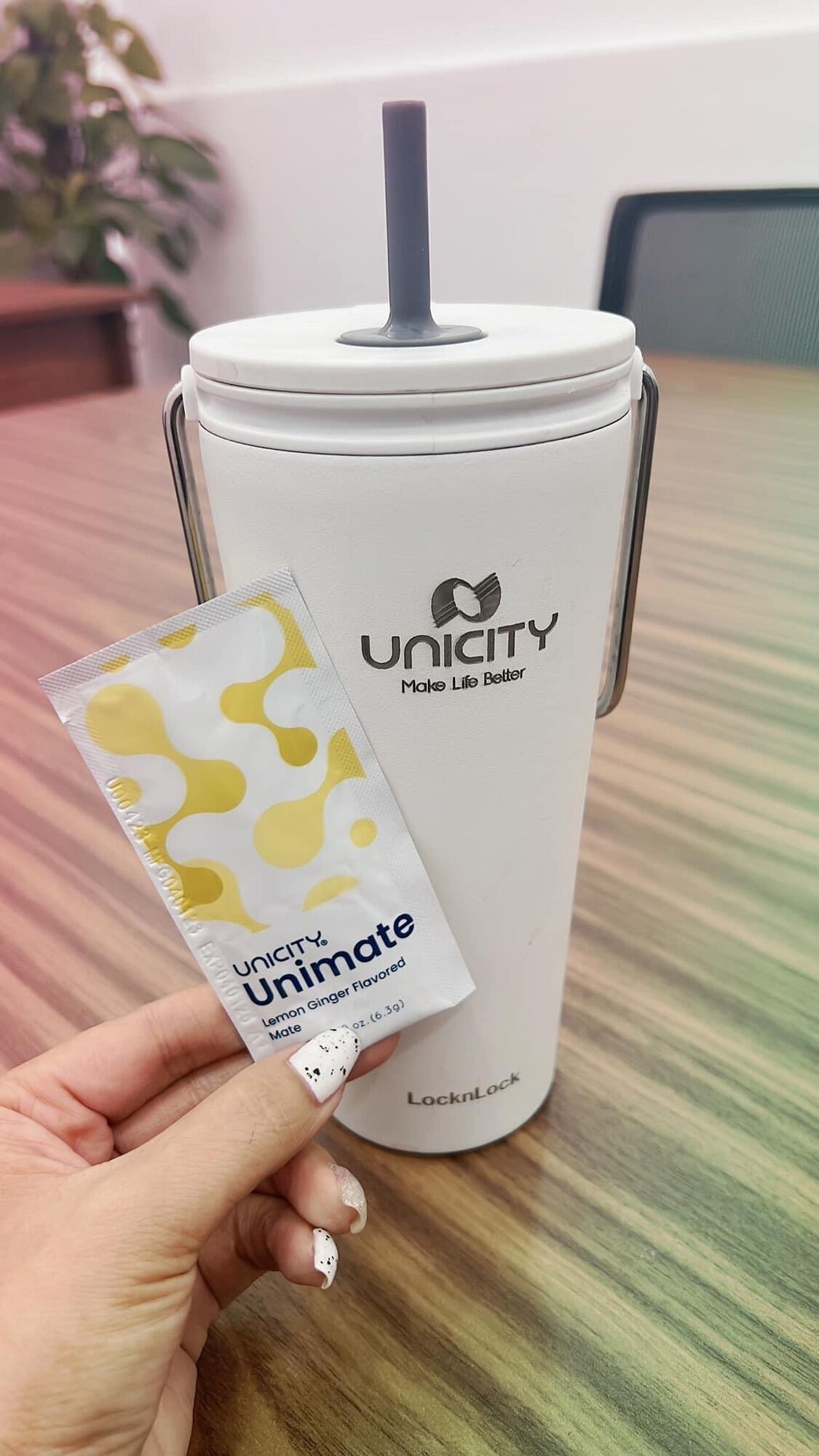 Unicity chính hãng, Unimate thực phẩm bổ sung vị chanh, gừng