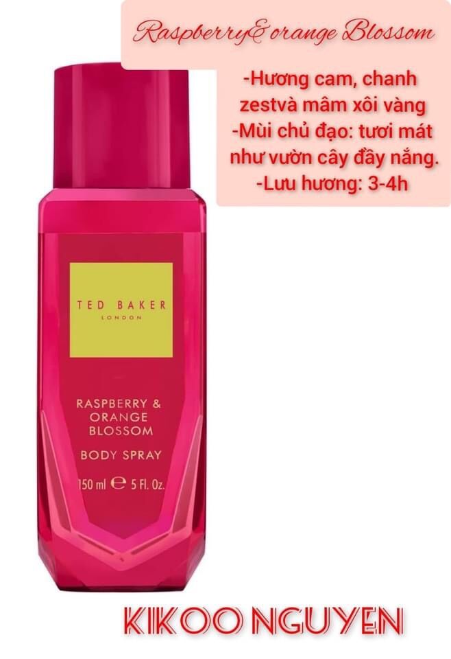 Body mist ted baker london