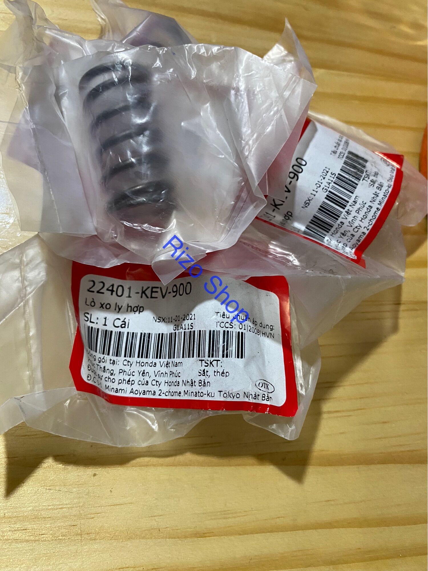 Lò Xo Nồi Wave Anpha 22401KEV900 ( Bộ 4 Cái )