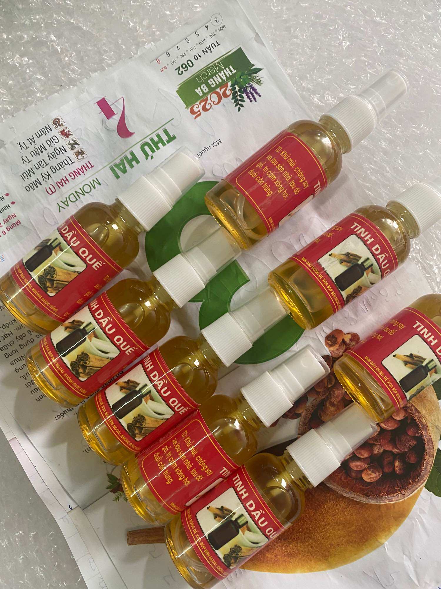 Tinh dầu quế văn yên nguyên chất chai 30ml khử mùi xịt phòng ngủ thơm phòng đuối côn trùng 🦟