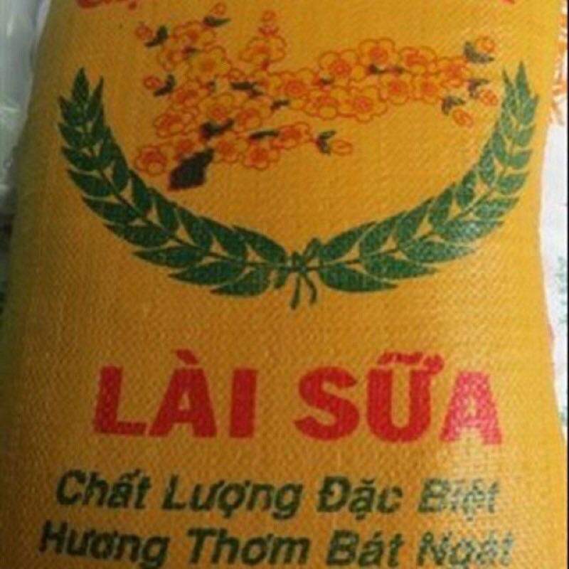 Gạo lài sữa thơm lài bao 25kg .giá 18000đ/kg