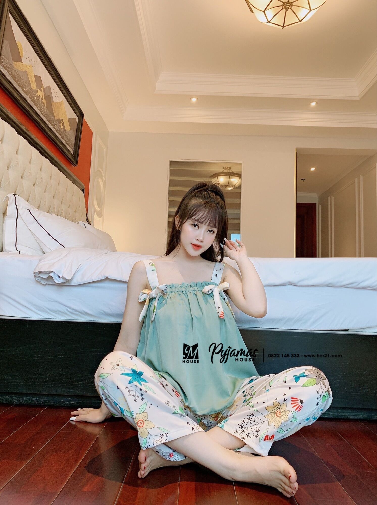 BỘ LỤA DÂY QUẦN DÀI