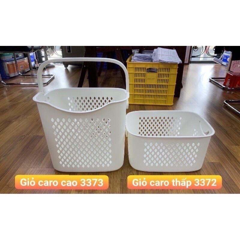 Giỏ đựng quần áo, rổ đựng đồ, có quai xách, hàng việt nhật