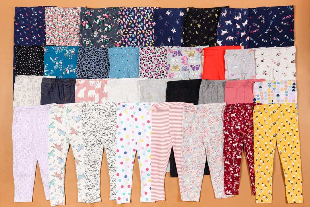 Set 3 quần legging Carters xuất xịn - Set of 3 leggings Carters