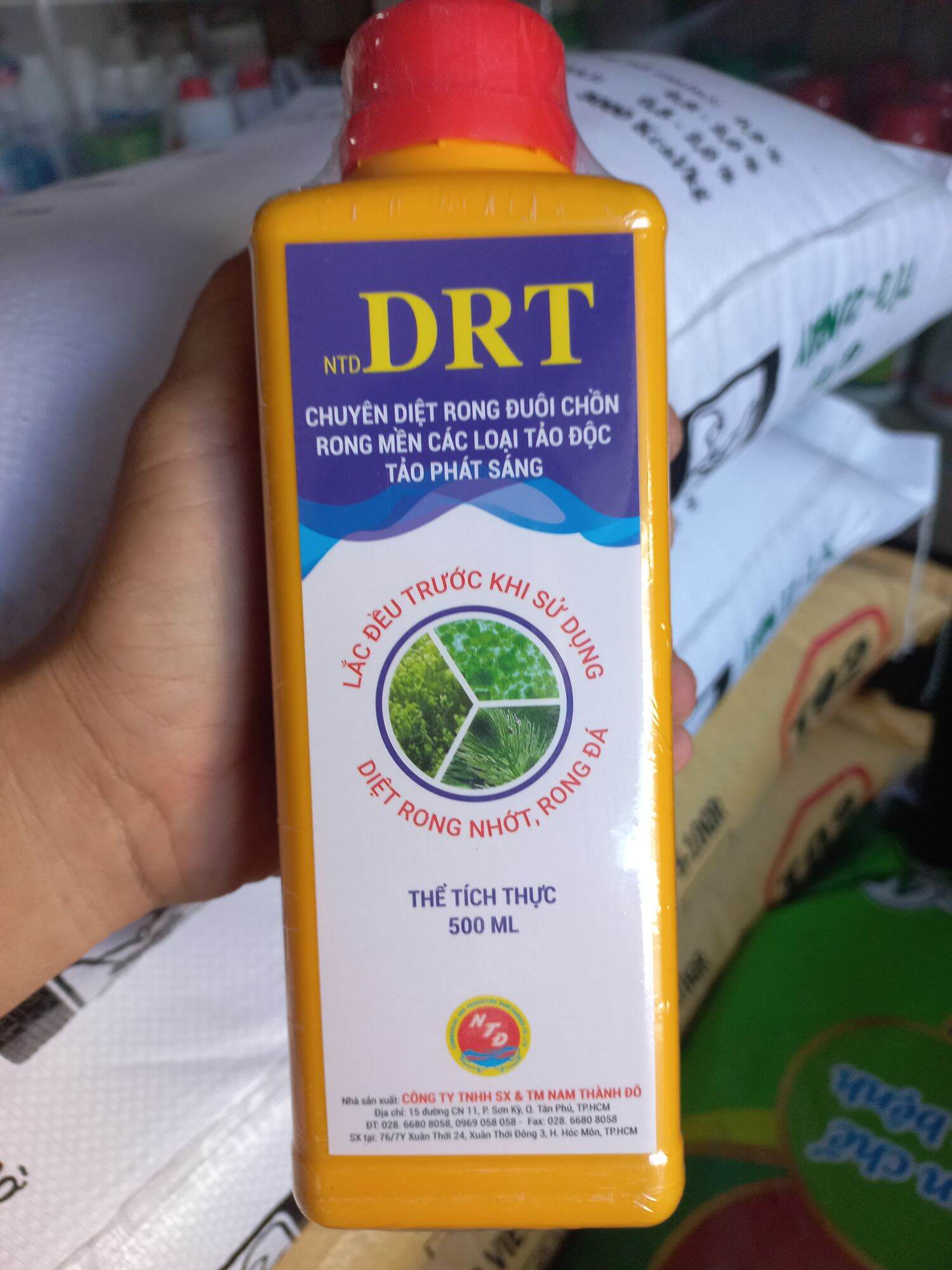 DRT dạng nước, diệt tất cả loại rong