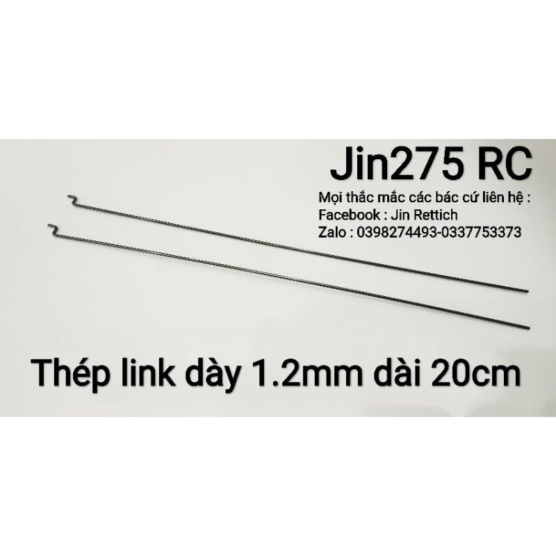 💘Siêu Deal 💘 Thép Link dày 1.2mm dài 20cm