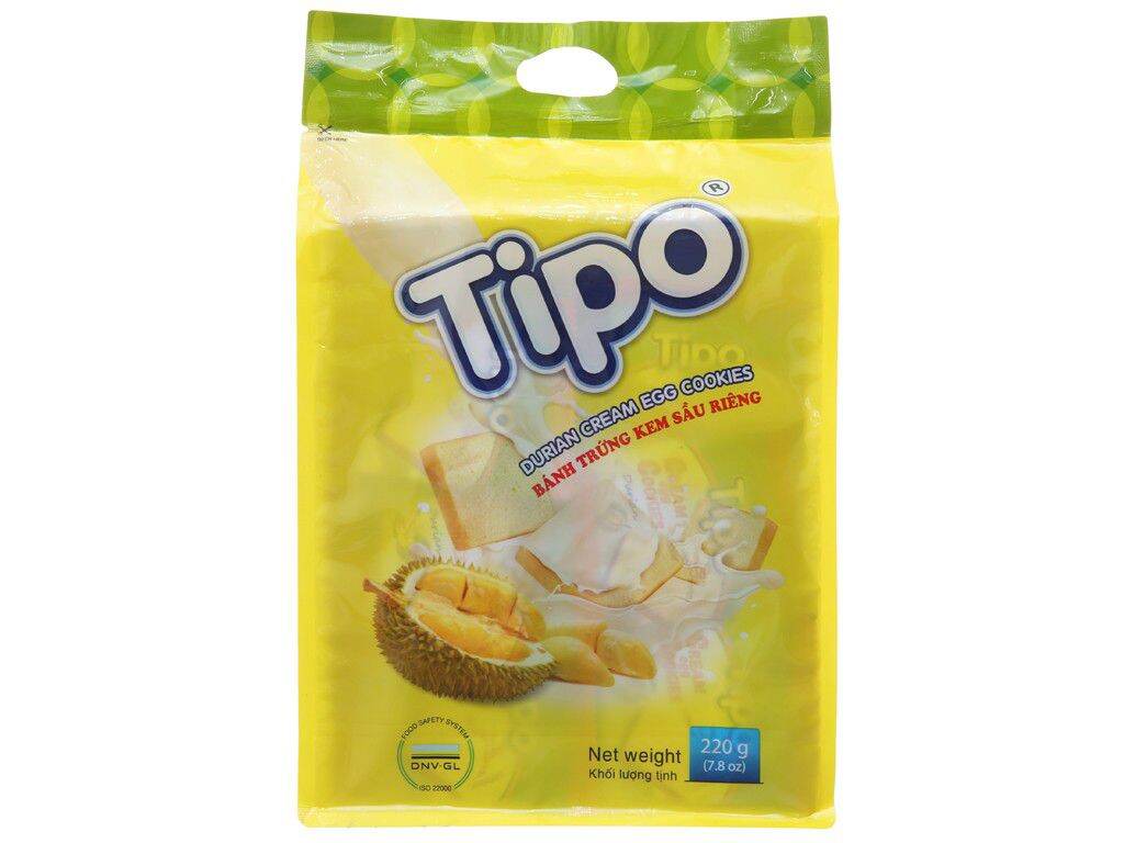 Bánh trứng tipo sầu riêng 220gr