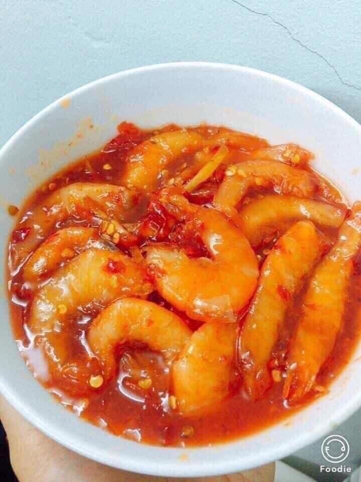 Tôm chua bà gái đặc biêt loại i hũ 400gram đặc sản huế bông bông