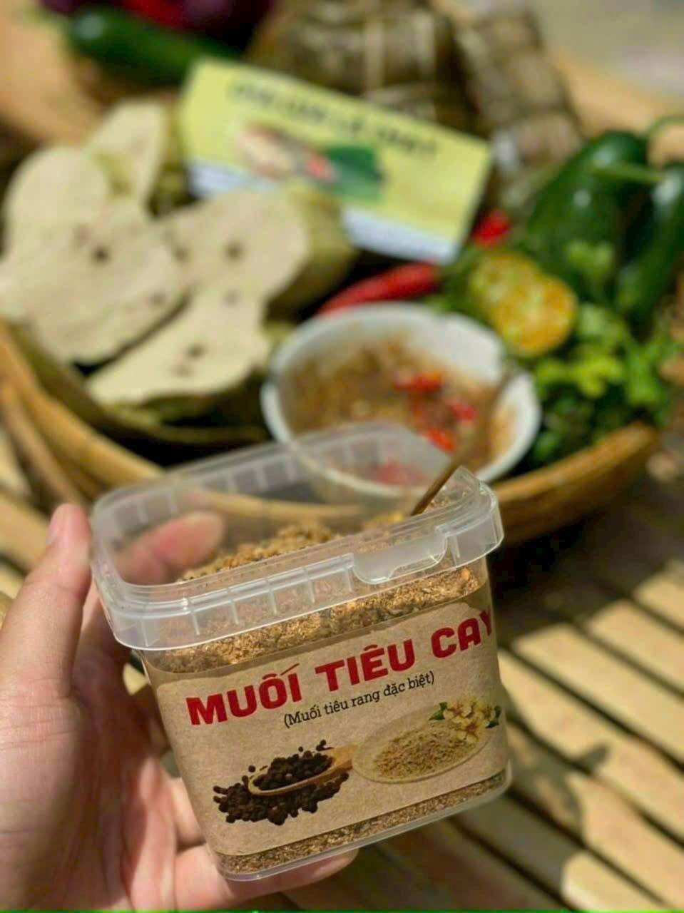 Muối tiêu cay hộp 350gr