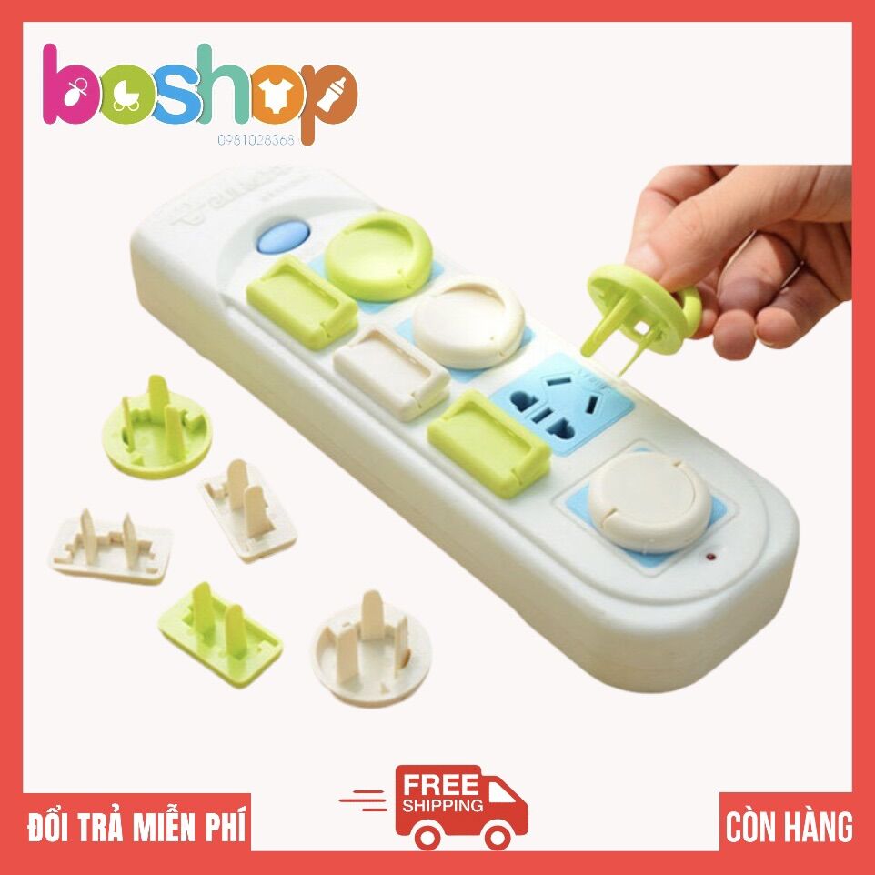 Nút bịt ổ điện an toàn cho bé, nút bịt chữ nhật