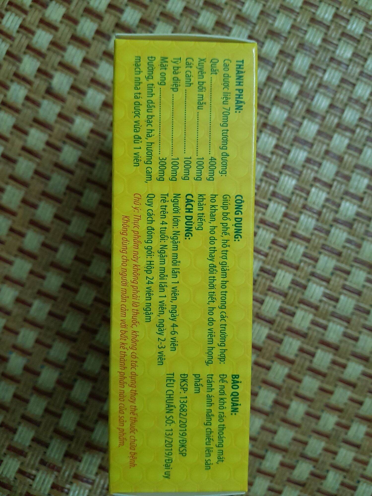 Kẹo quất mật ong