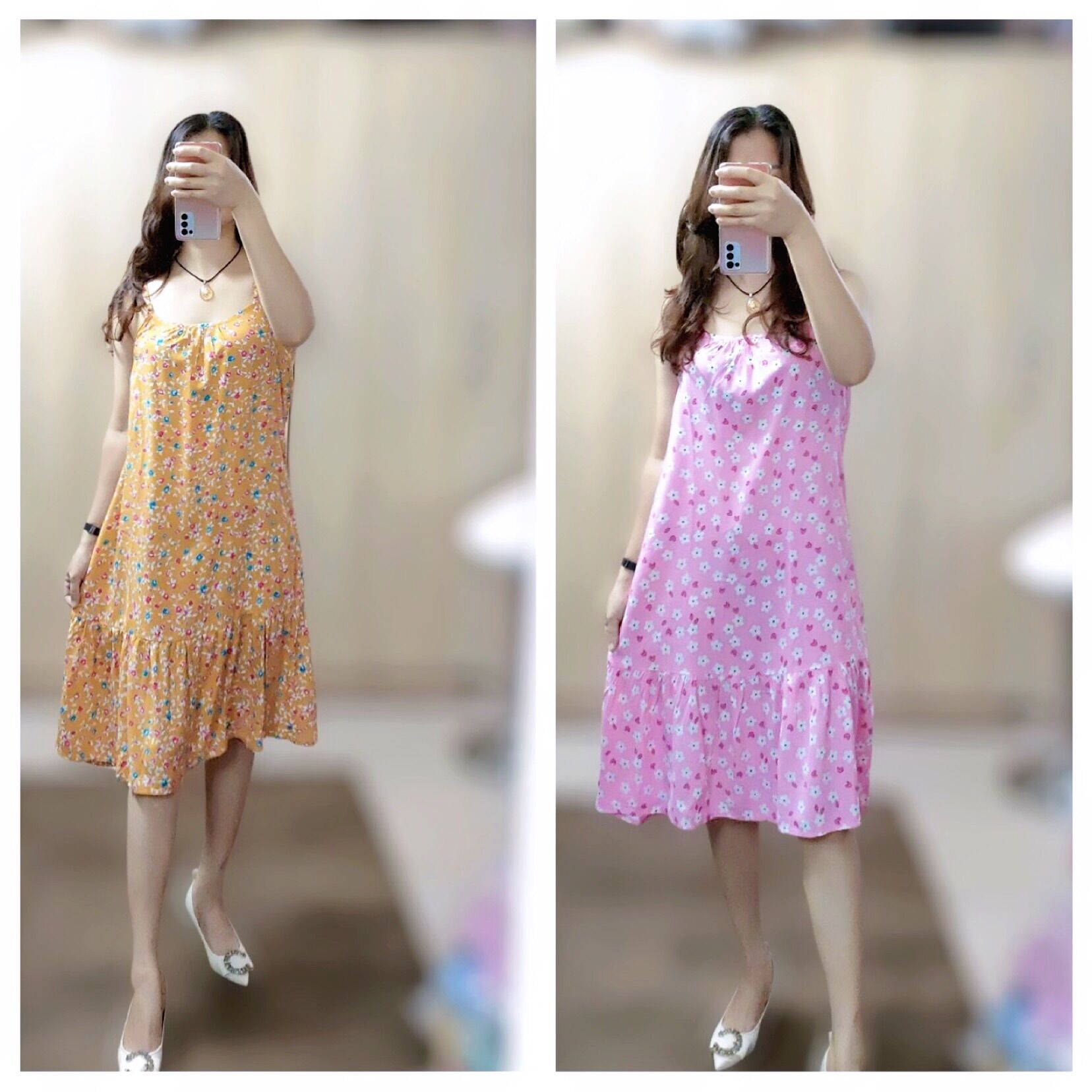 VÁY LANH NỮ 2 DÂY ĐUÔI CÁ VIỆT THẮNG