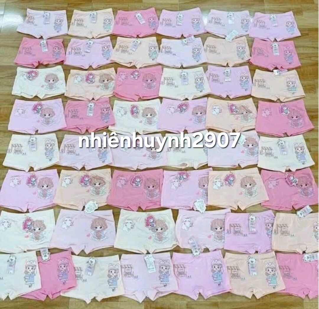( SET 5 QUẦN ) Quần Chip Đùi QC Bé Gái 8-32kg