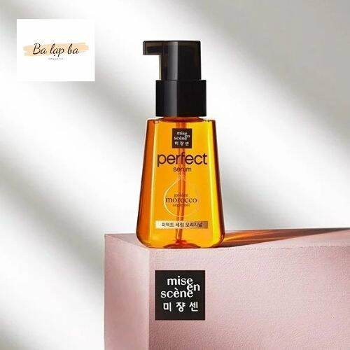 Chính hãng - tinh dầu dưỡng mềm mượt, phục hồi tóc mise en scène perfect serum 80ml