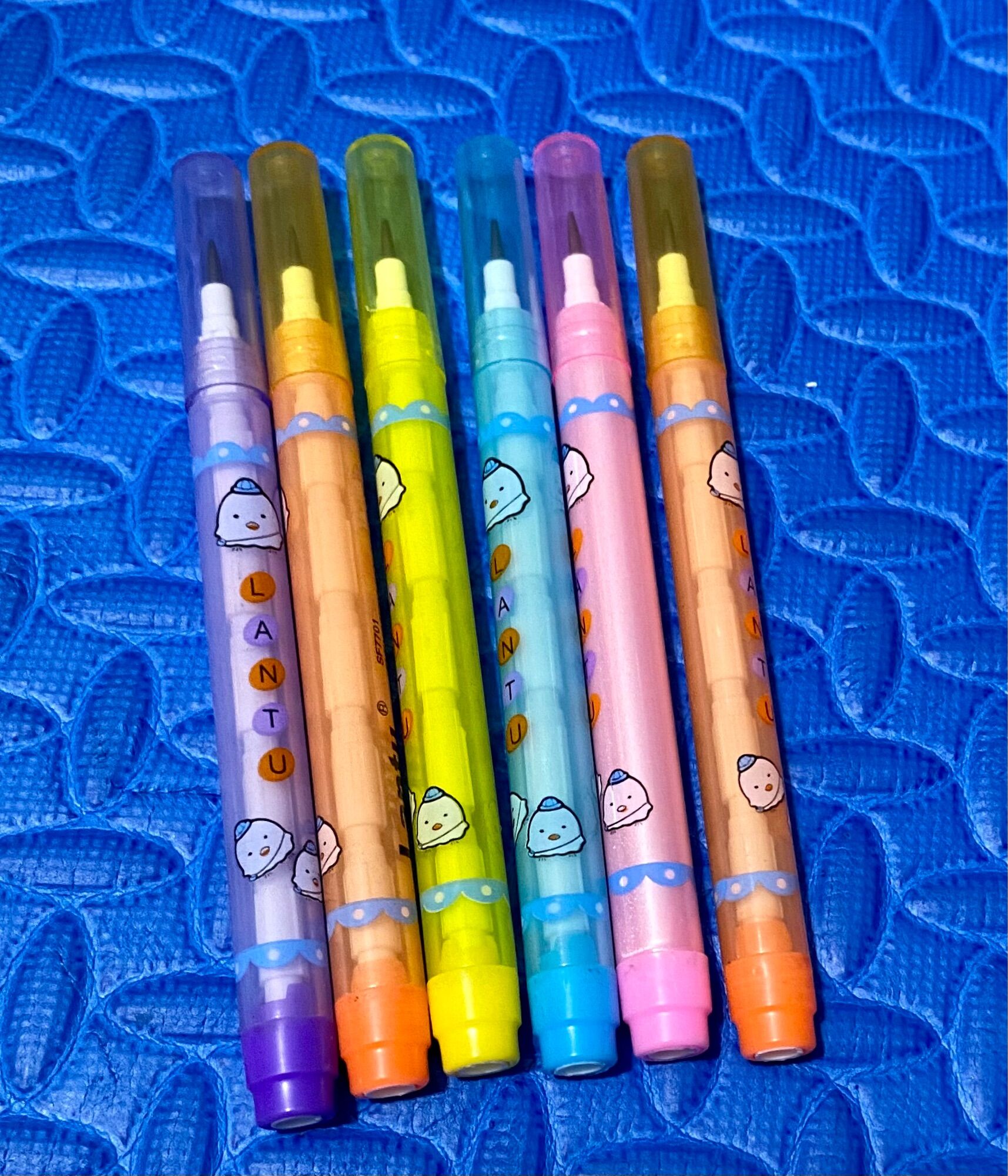 Set 12 bút chì KHÚC (chì ngòi) thay ruột (Hình thật)