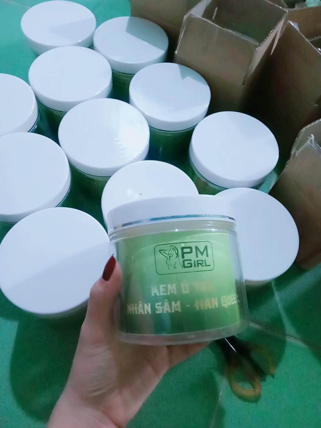 Kem ủ tóc nhân sâm PM Gỉl hũ to