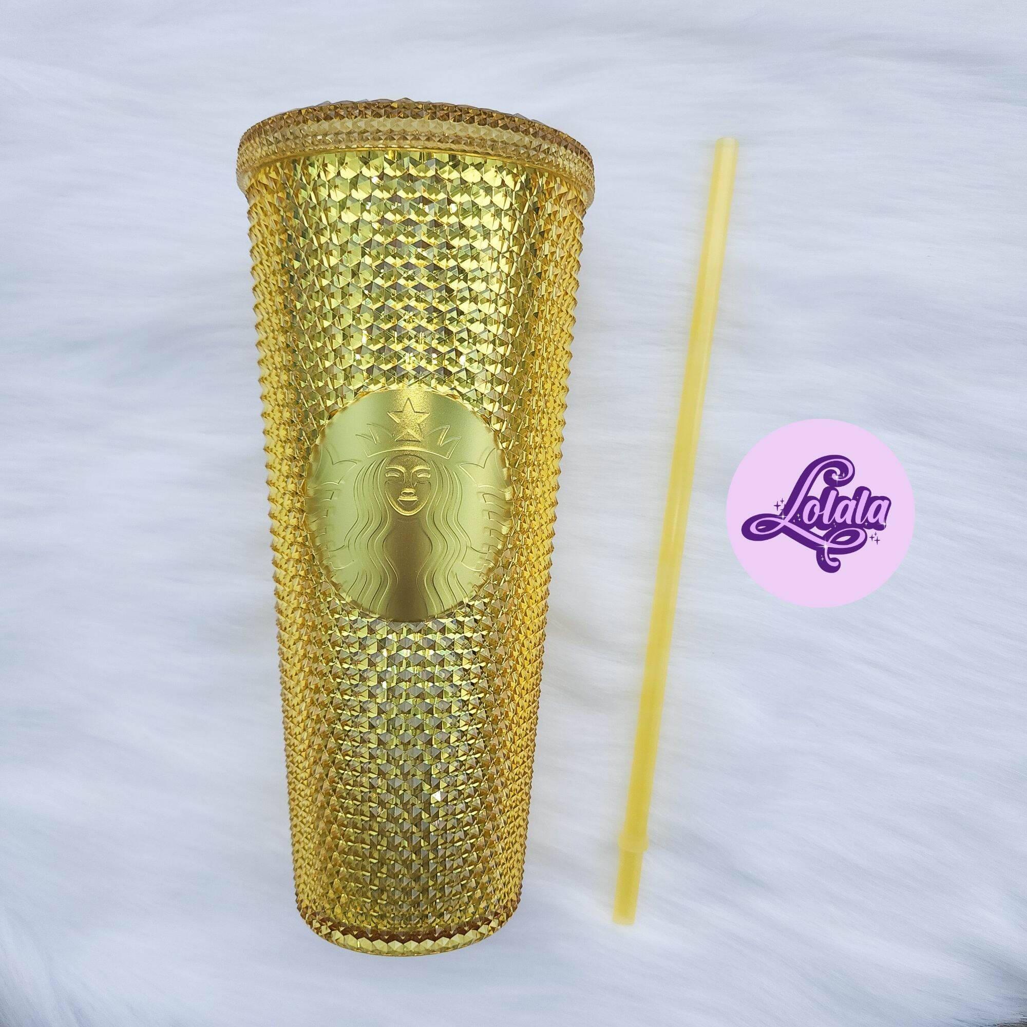 Starbucks Gold Bling Studded China 24oz 710ml