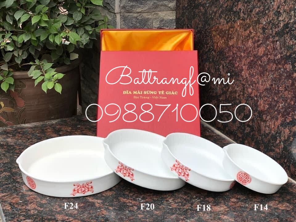 Đĩa mài chính hãng bát tràng size f14-f18-f20-f24cm