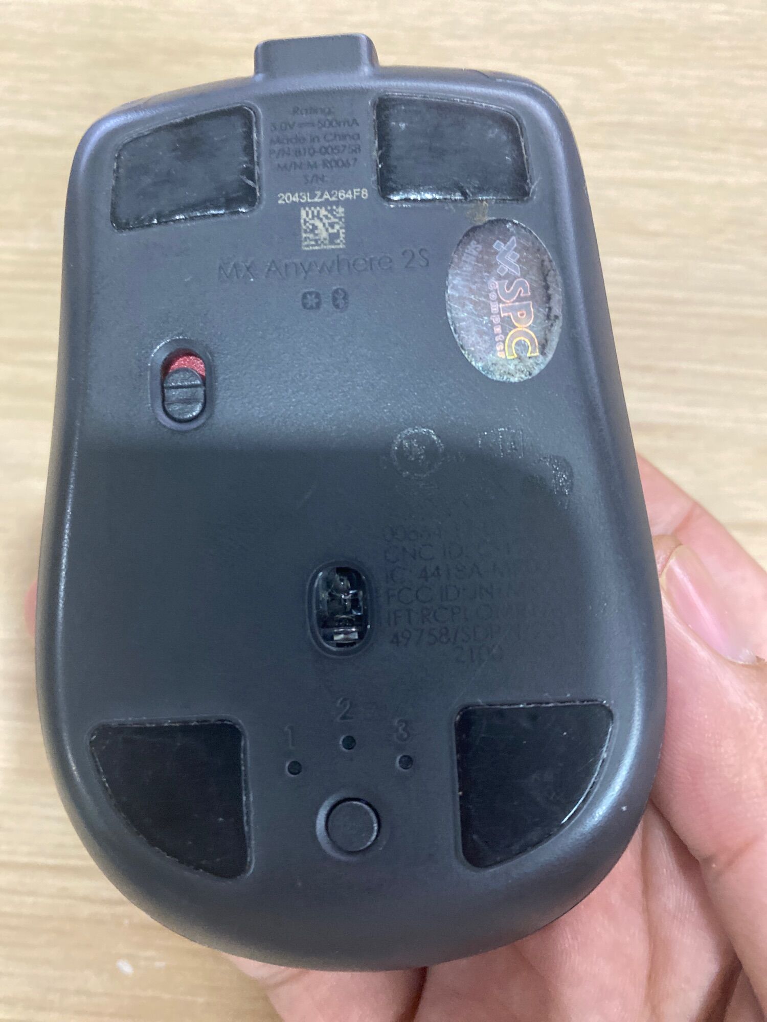 Logitech Wireless Mouse MX Anywhere 2S (Like New)