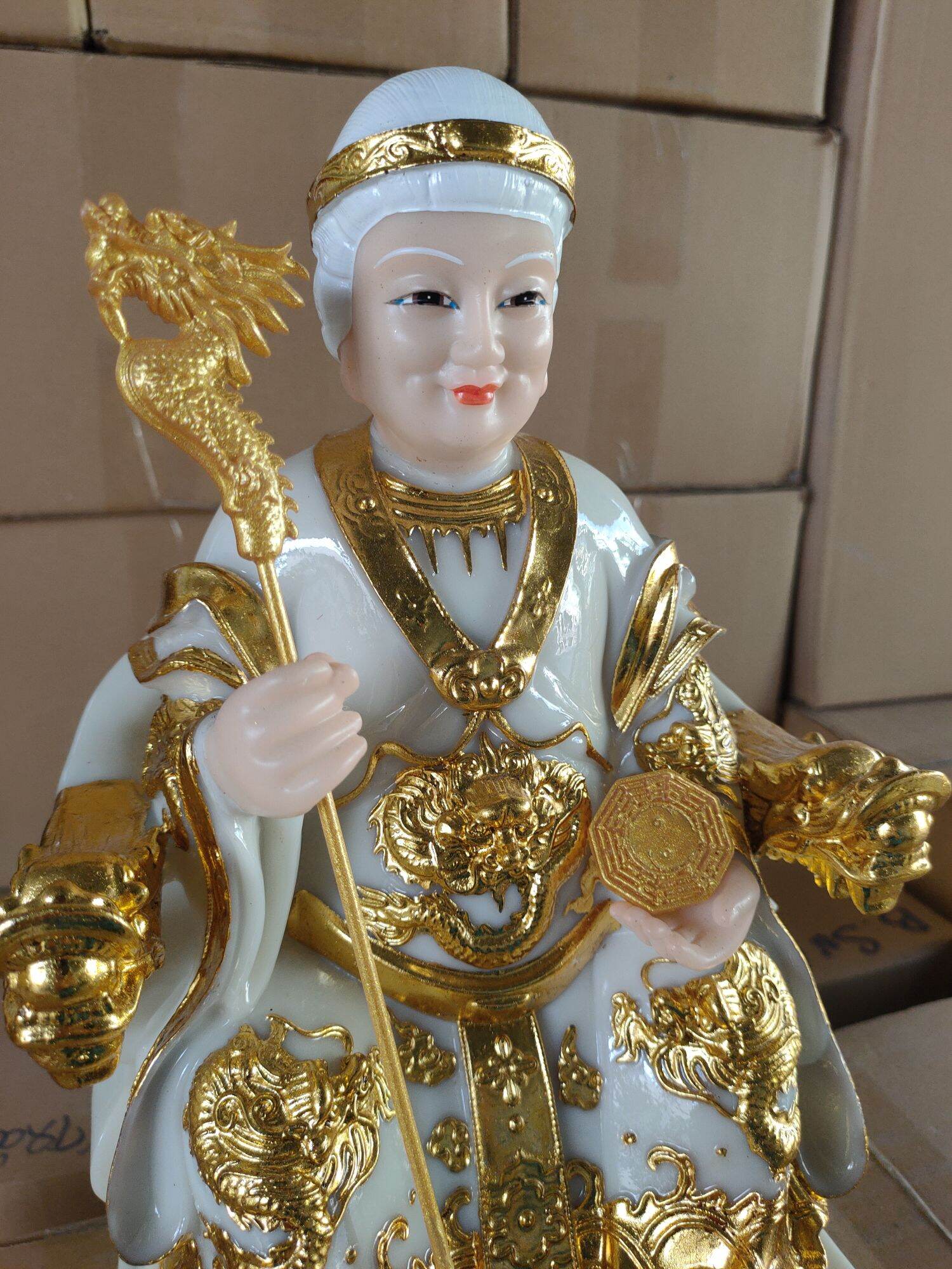 Tượng Bà Cố Hỷ cao 30cm