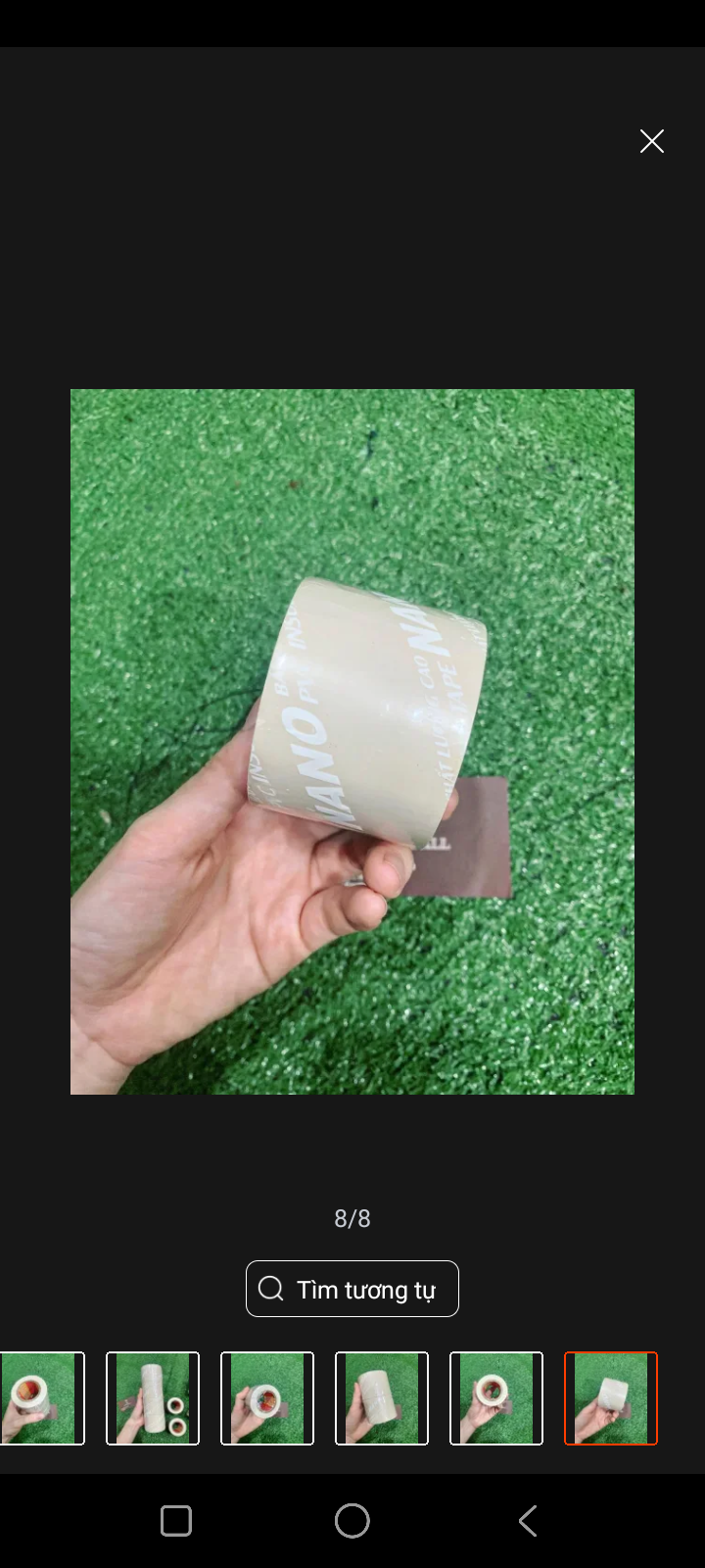 Combo 1 cây 4 cuộn băng keo thể thao nano qui cách 5cm