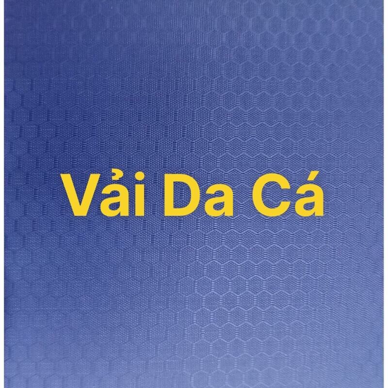 Áo Mưa Vải Dù Da Cá Áo Bít Kín Siêu Bền