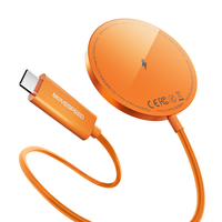 MOVESPEED | Đế Sạc Không Dây Từ Tính Qi2.2 25W Sạc Nhanh 1.2m Dây Dài Cho iPhone 12-17 Pro Max Tương Thích MagSafe Kiểm Soát Nhiệt Độ