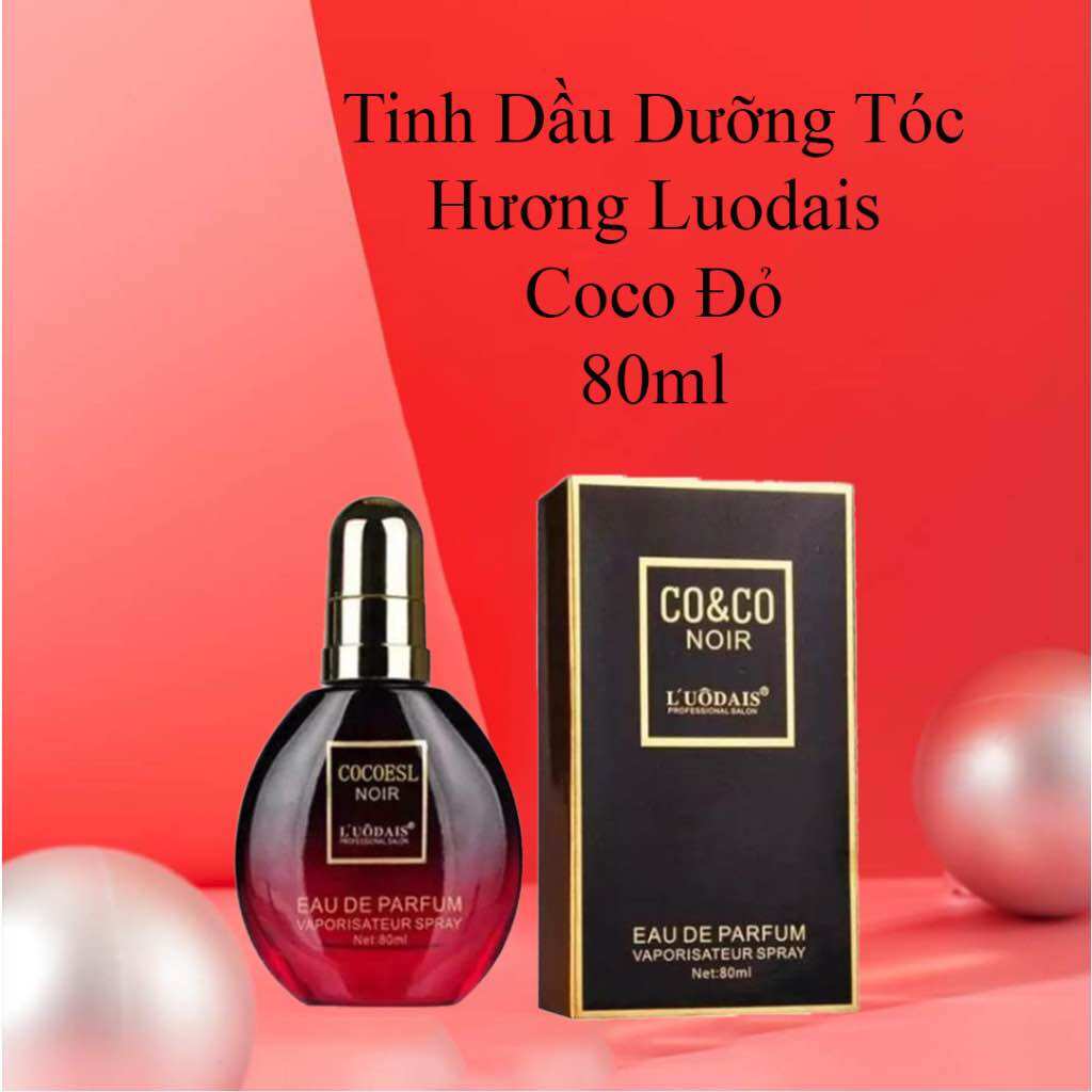 Tinh Dầu Dưỡng Bóng Tóc Coco ESL 80ml (Coco Dẹp Đỏ)