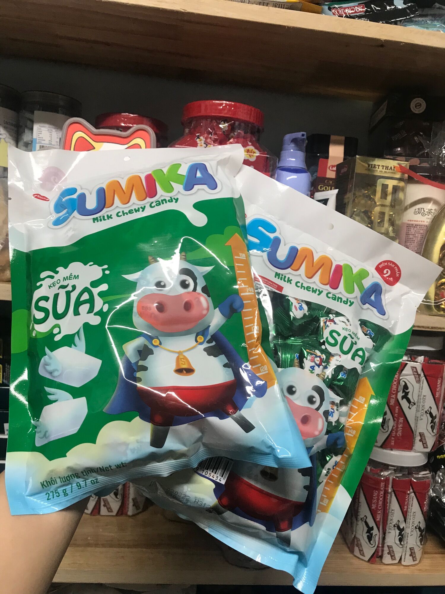 Kẹo Sữa Mềm Sumika Gói 275g
