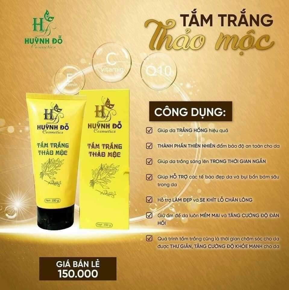 Tắm trắng huỳnh đỗ