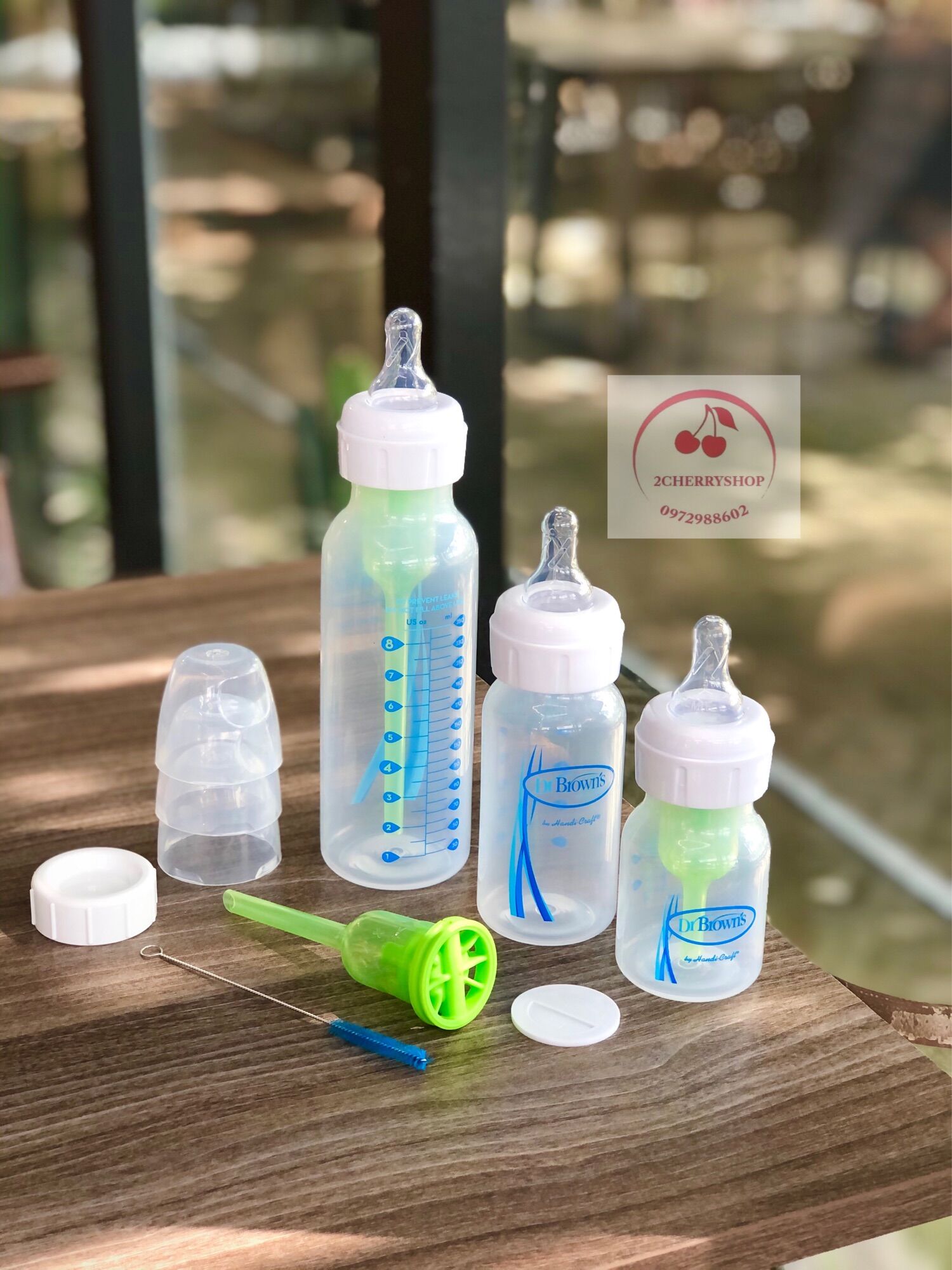 [HCM]Bộ van thay thế bình sữa Dr Brown’s cổ hẹp 250ml (set 2 bộ)