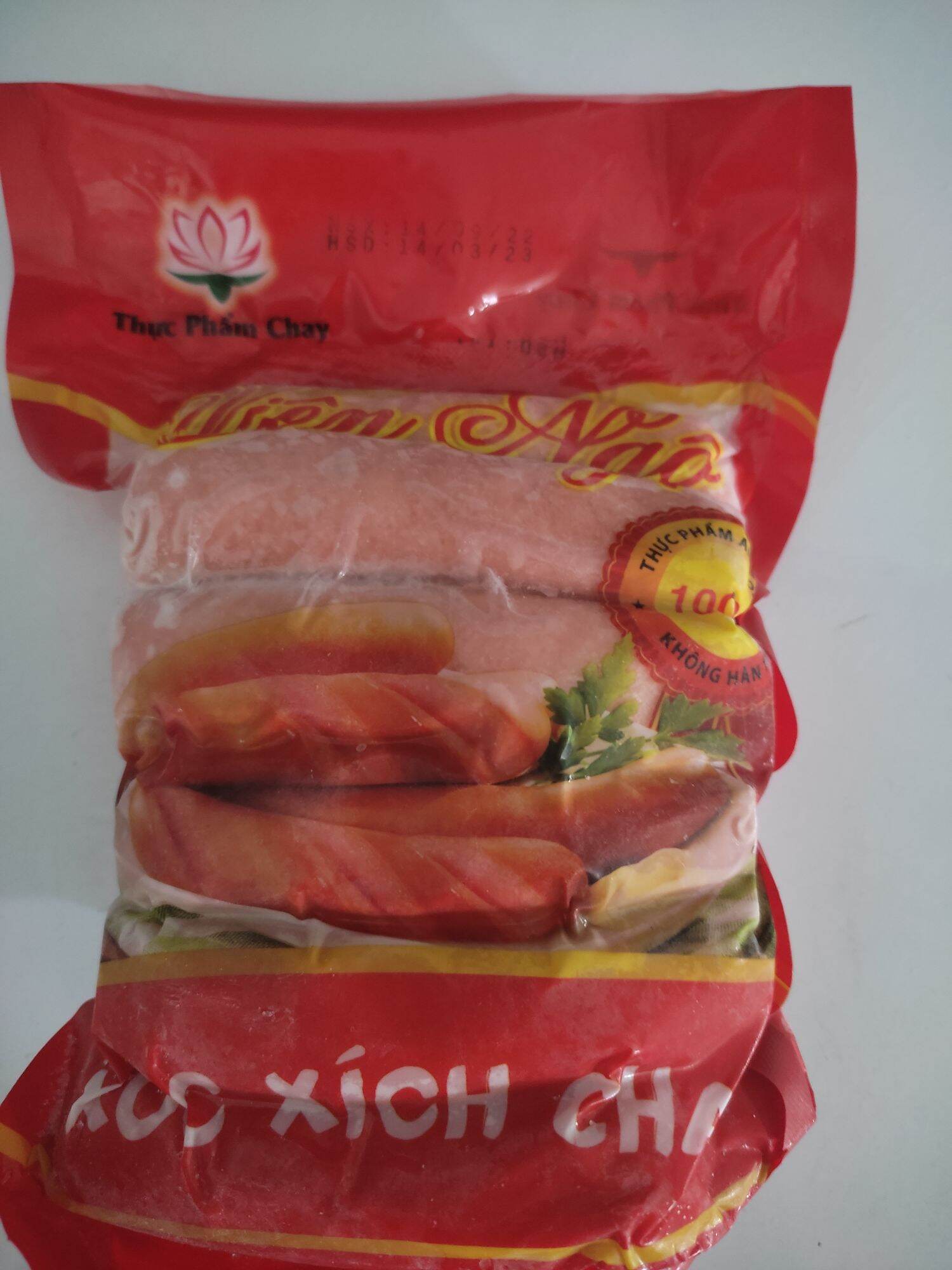 1kg xúc xích chay Viên Ngộ