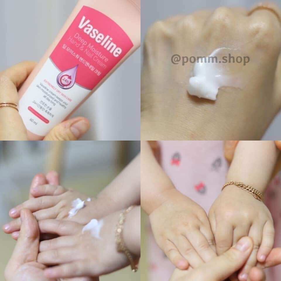 Kem Dưỡng Da Tay Chân Vaseline Deep Moisture 60ml
