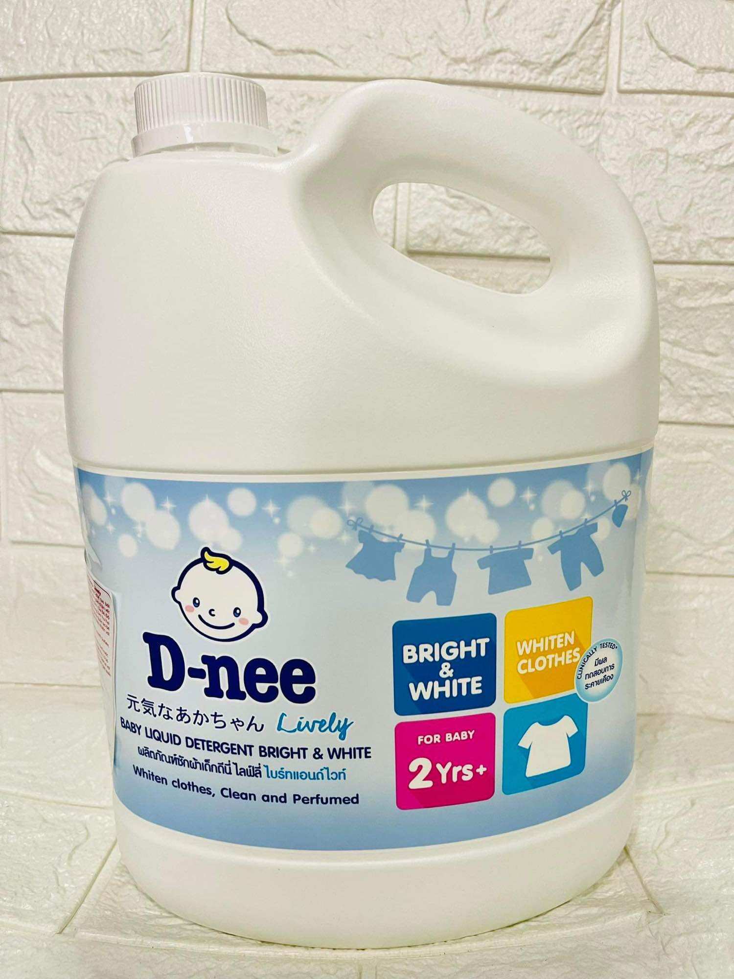 [ Tem Đại Thịnh ] Nước Giặt Dnee Thái Lan can 3000ml ( Cam Kết Hàng Chính Hãng )