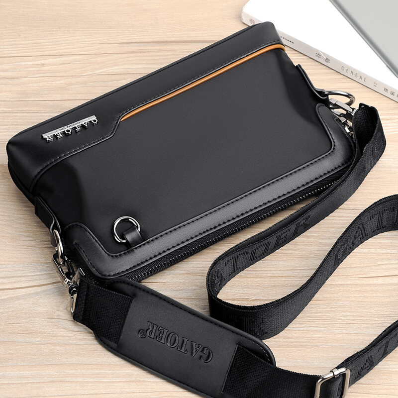 Nam Vải Oxford Giải Trí Đeo Chéo Ba Lô Nhỏ Vải Bố Túi Xách Thời Trang Đa Năng Túi Đeo Vai Túi Cầm Tay Thoải Mái