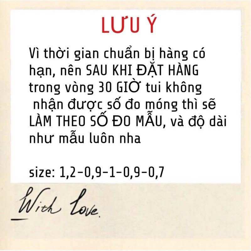 NAILBOX SƠN THẠCH NƠ ĐỎ TIỂU THƯ