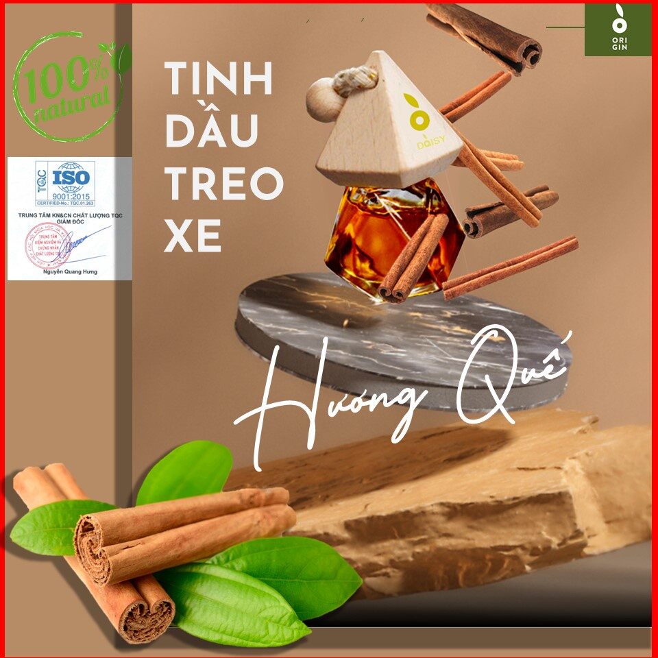 Tinh dầu treo xe hương quế