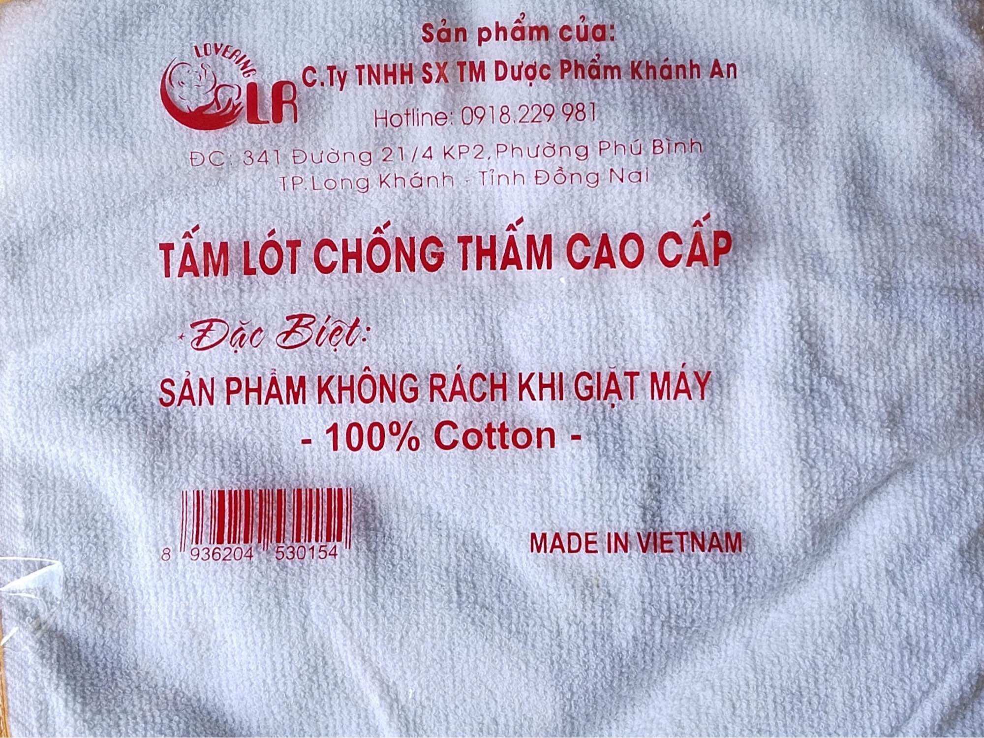 Sét 10 miếng lót sơ sinh chống thấm cao cấp