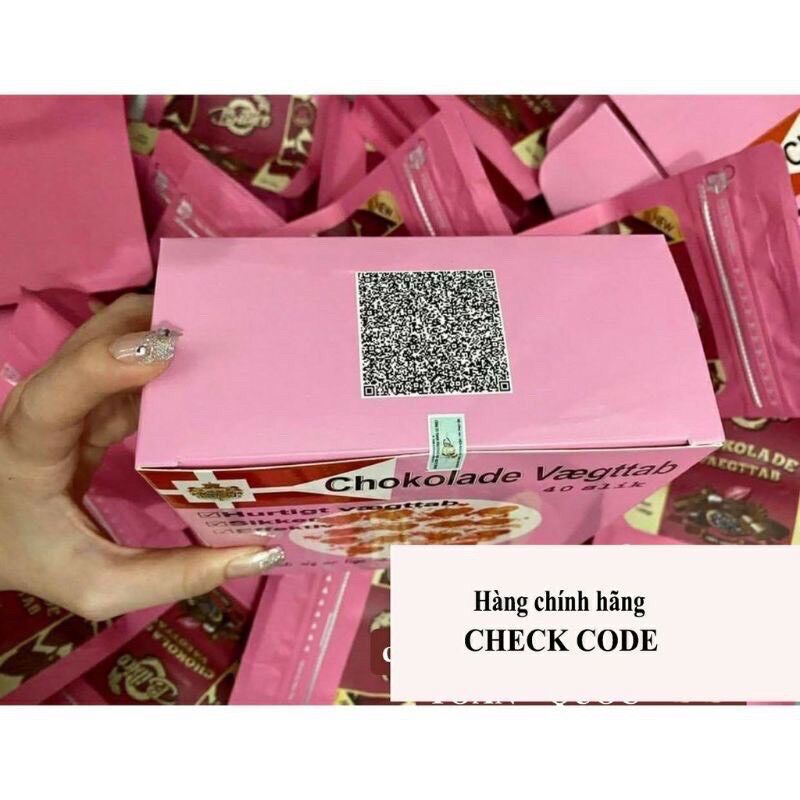Kẹo Socola Giảm Cân Đan Mạch Chokolade Vaegttab