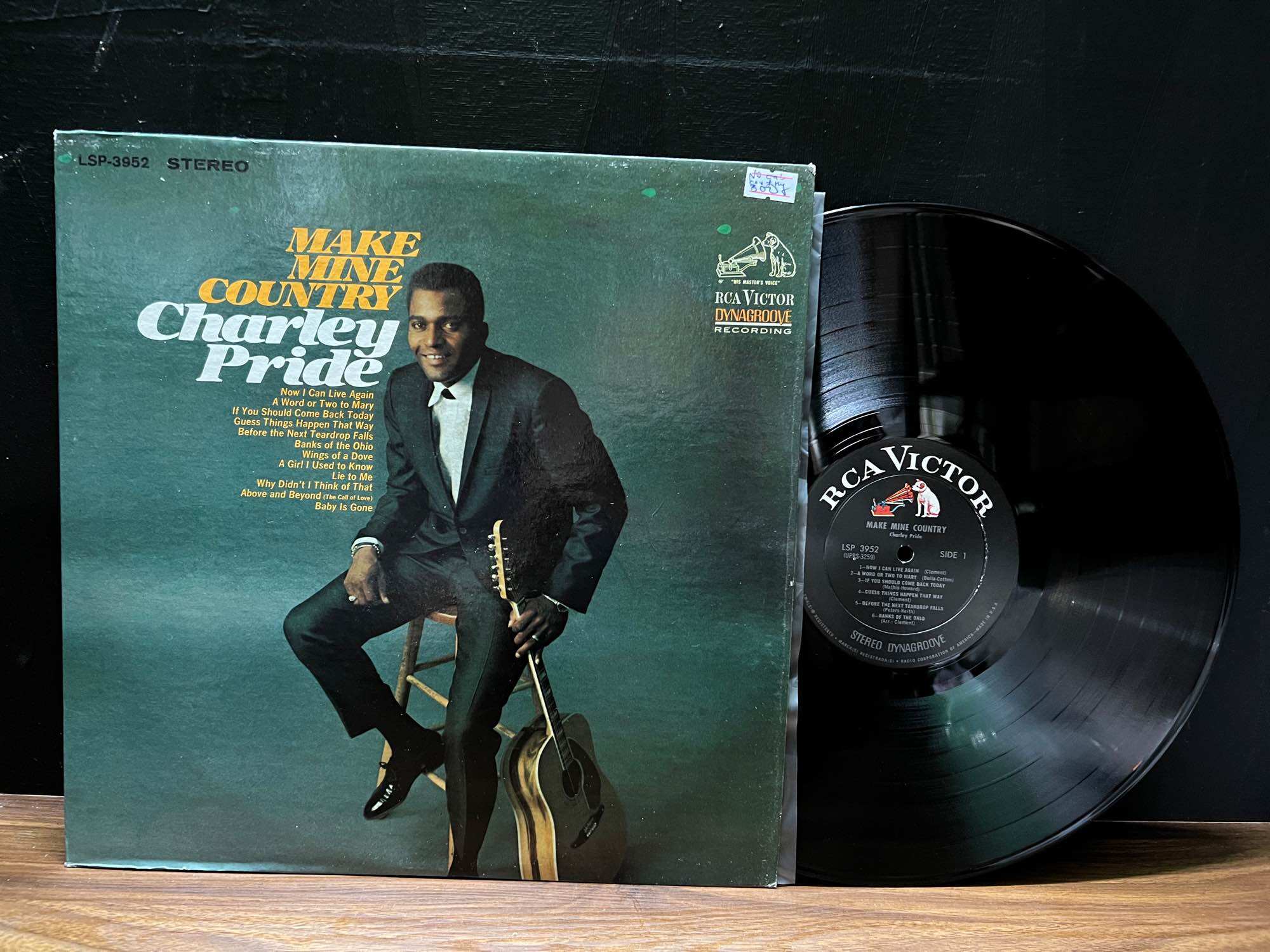 Đĩa than vinyl Nhạc Đồng Quê : Charley Pride 🎤Album :Make Mine Country