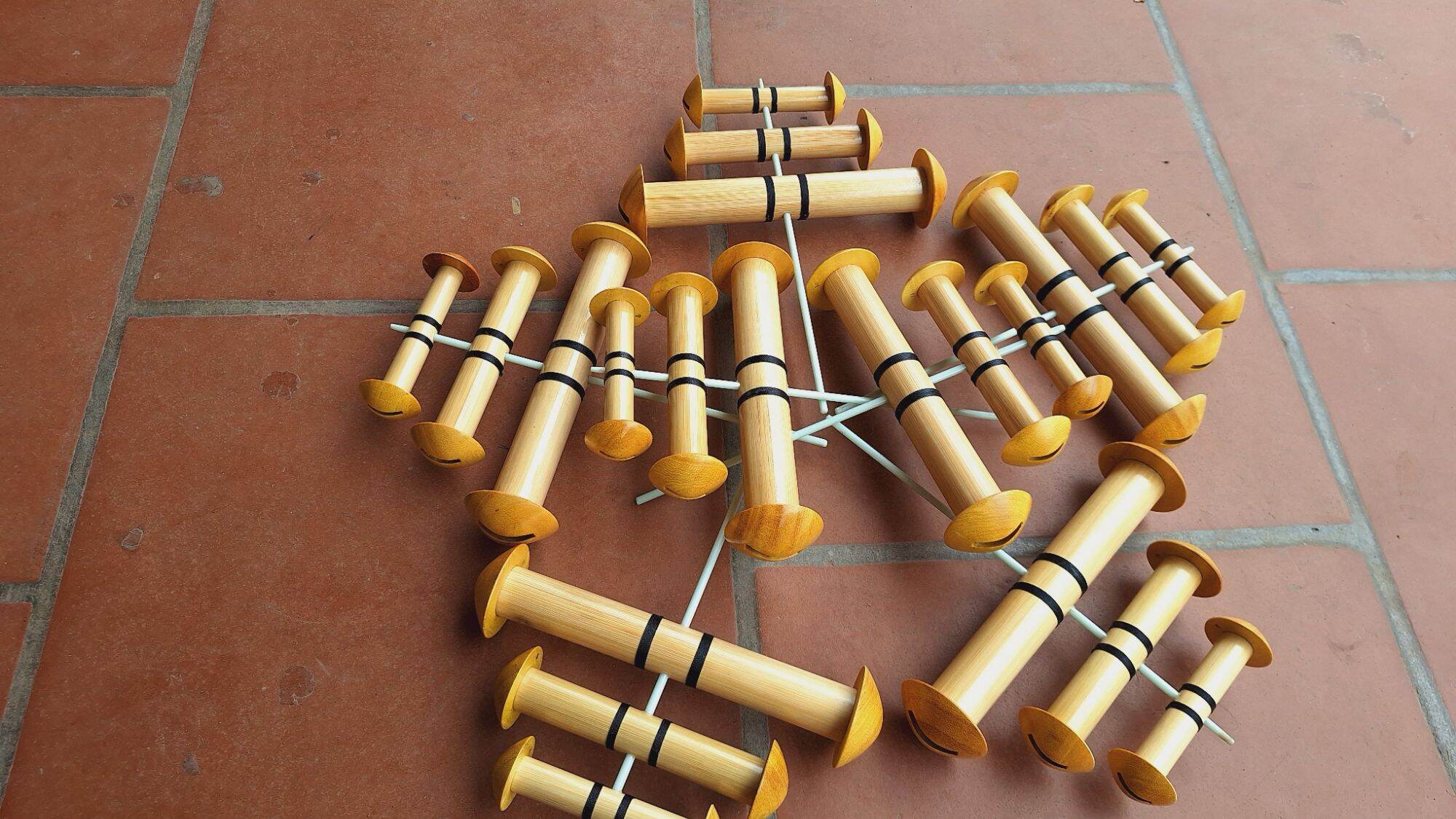 Sáo 3 cho diều 1m7, 2m.
